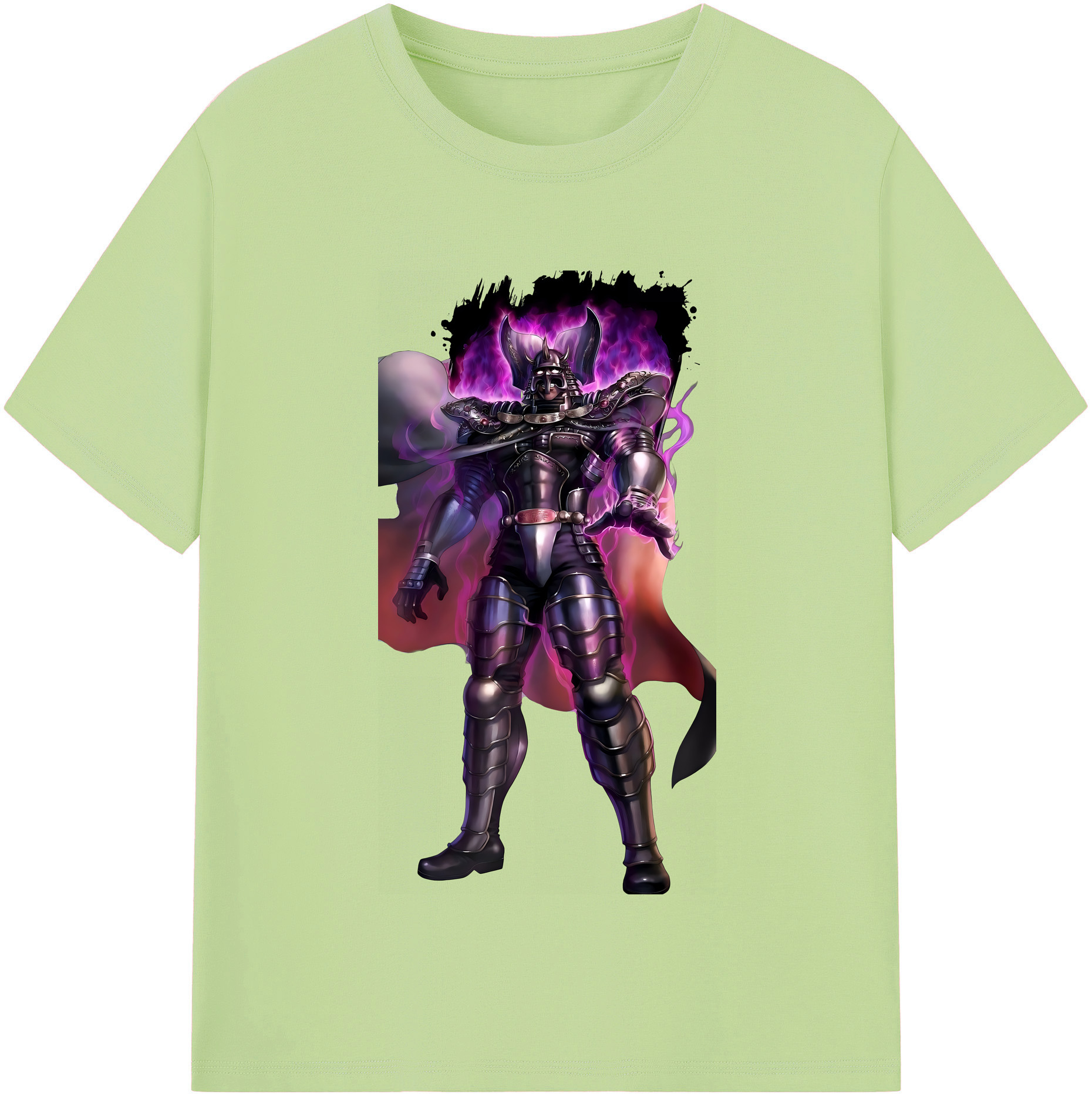 （画像用） 北斗の拳 Fist of the North Star 綿100％半袖Tシャツ（フロントプリント）